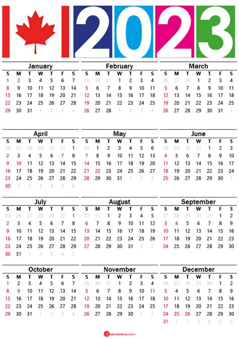 2024 Free Printable Calendar Canada 2024 Calendar With Week Numbers
