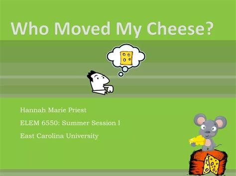 Ppt Who Moved My Cheese Powerpoint Presentation Free Download Id