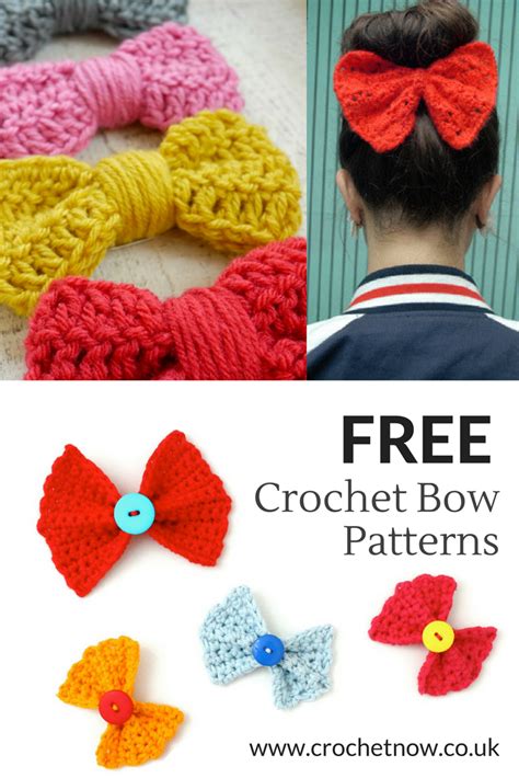 Crochet Bow Patterns