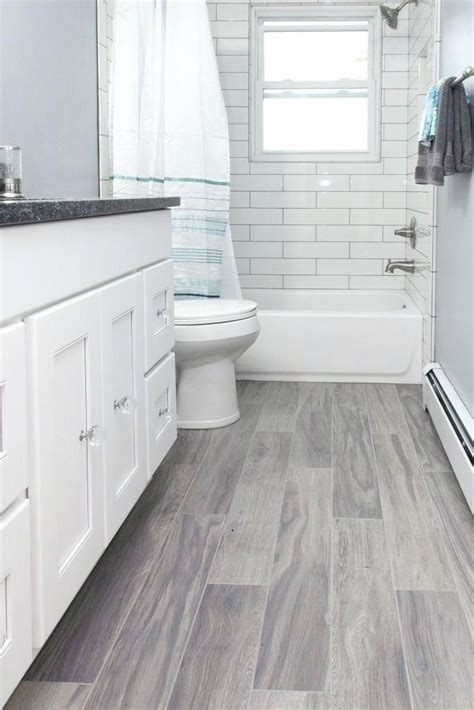 Image Result For White Subway Tile Grey Grout Bathroom Wood Tile
