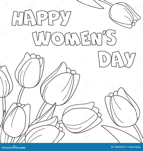 Womans Day Coloring Pages