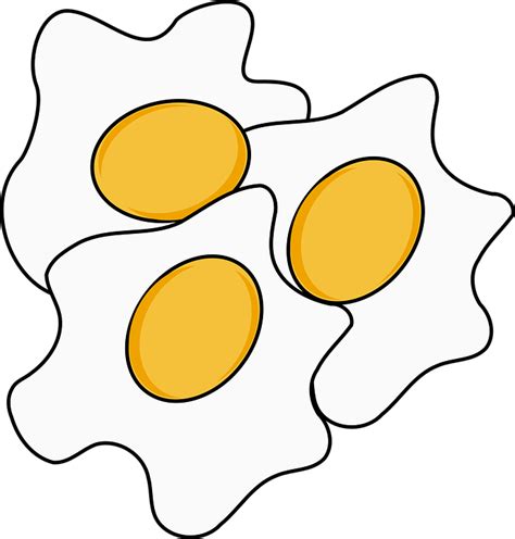 Vajcia Jedlo Raňajky Vektorová grafika zdarma na Pixabay