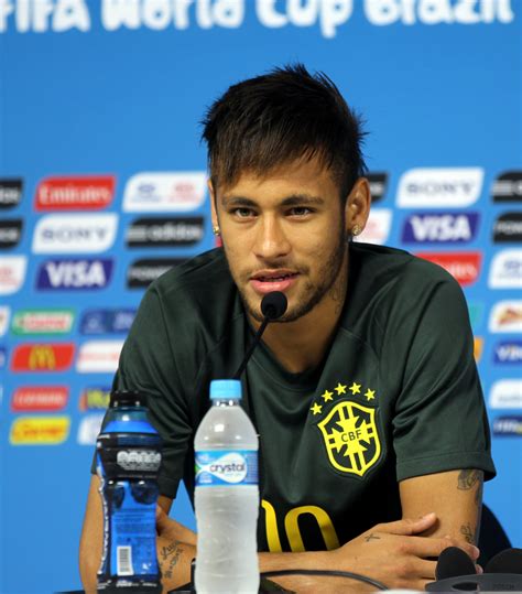 Neymar Da Silva At Brazil World Cup 2014 Bestsinceday1 Photo
