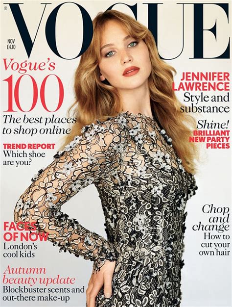 Jennifer Lawrence Magazine Cover