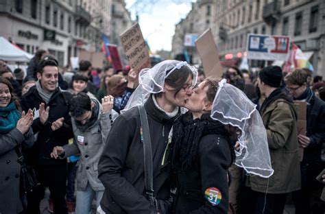 France Debates Gay Marriage Law The New York Times
