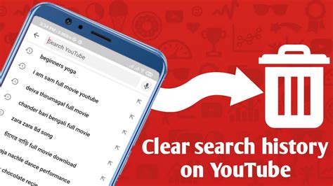 How To Clear Search History On Youtube Delete Youtube Search History Youtube