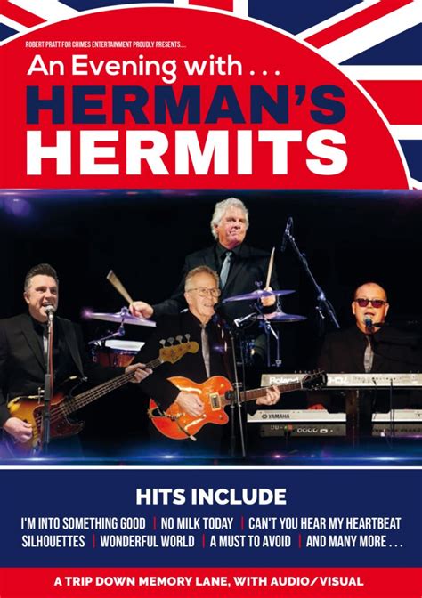 An Evening With Hermans Hermits Chimes Entertainments