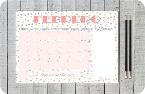Niña Bonita Imprimible Calendario De Febrero 2016