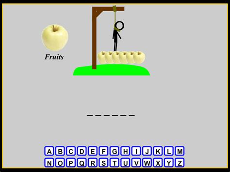 This is a simple game for esl students that helps practice english vocabulary spelling. Hangman | Logic Online Game