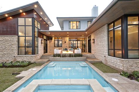 It'll be worth it, though, if. A Contemporary Home With Rustic Elements Connects To Its ...