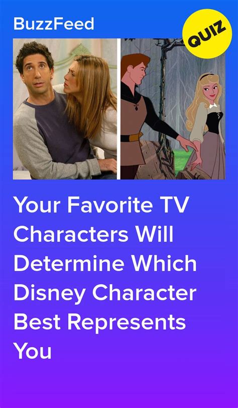 Discover Your Disney Character Based On Your Favorite Tv Characters