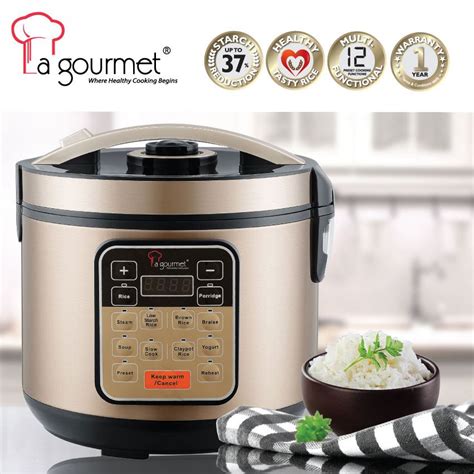 The rice cookers, which many of my friends in japan have, would have cost $1,000! The La Gourmet 4L Healthy Rice Cooker... - METRO ...