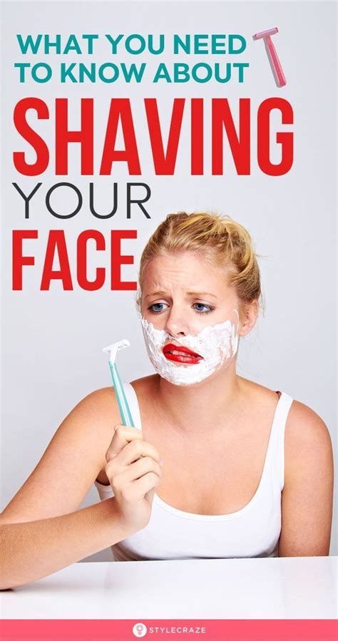 Should Women Shave Their Face Here Is What You Need To Know About