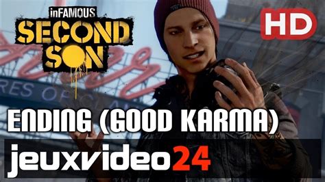 Infamous Second Son Good Karma Ending Hd Ps4 Youtube