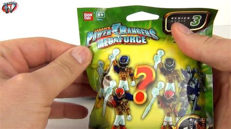 Power Rangers Megaforce Series 3 Blind Bag Mini Figures Toy Review