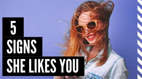 5 Signs She Likes You Secretly Female Body Language Of Attraction Youtube