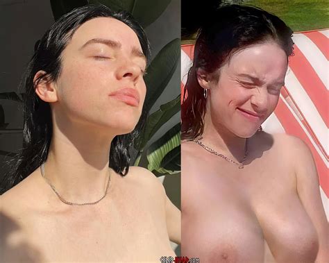 Billie Eilish Nude Sunbathing And Boob Staring PSA EMPRESSLEAK