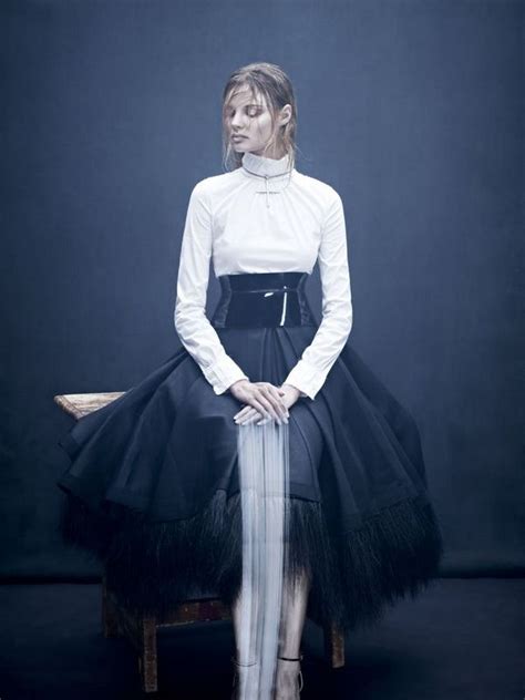 Magdalena Frackowiak For Dansk Magazine Fashion