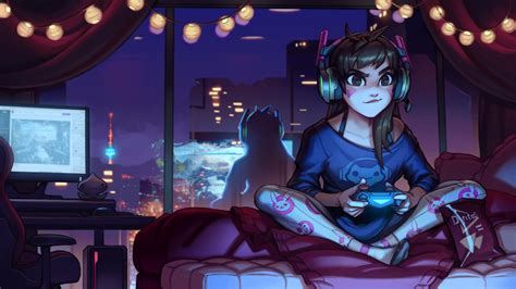 Cute Gamer Girl Wallpapers Top Free Cute Gamer Girl Backgrounds