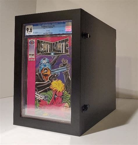Storage Box For Cgc Cbcs Graded Comics By Ecc Frames