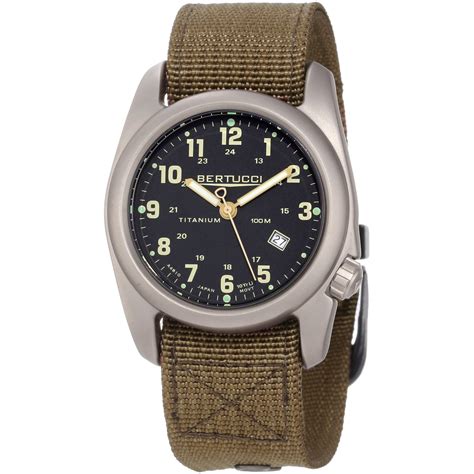 Bertucci Mens 12700 A 2t Original Classics Titanium Field Watch