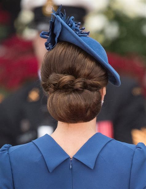 Kate Middleton S Chignon Hairstyle Popsugar Beauty Photo