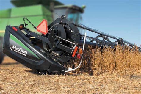 Macdon Draper Headers For Combines To Condition And Tend To Crops