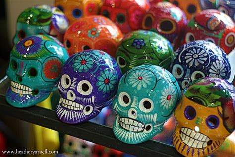 Painted Skulls Painted Skull Skull Painting Mexican Culture