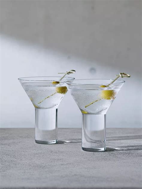 Lsa International Vodka Cocktail Glass Set Of 2 240ml Clear