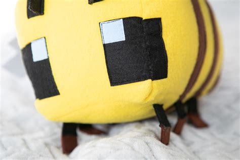 Minecraft Bee Plush Handmade Soft Toy 74442125 In Etsy