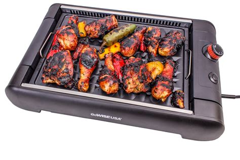 Smokeless Electric Indoor Grill 101 Gowise Usa