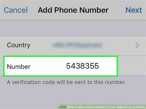 How To Add A Phone Number To Your Apple Id On An Iphone 11 Steps