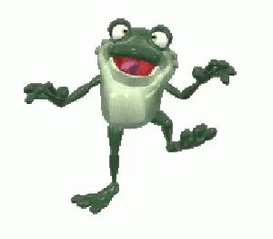 Dancing Frog Animated Gif