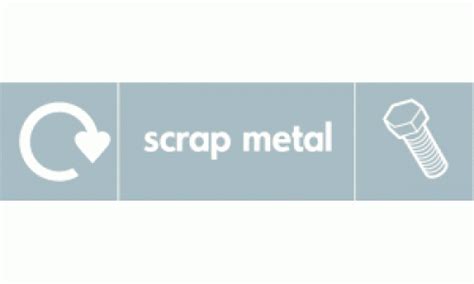 Scrap Metal Recycle And Icon