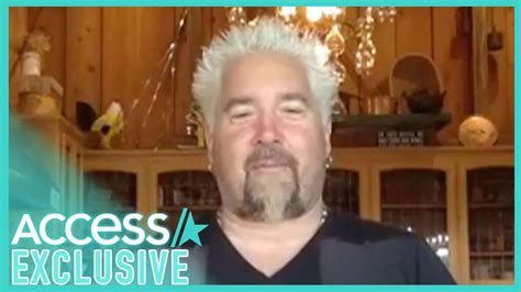 guy fieri reveals how he s keeping his iconic hair looking fresh in quarantine access