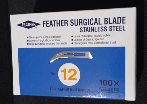 Feather Surgical Blade No12 Per 1 Piece 17php Lazada Ph