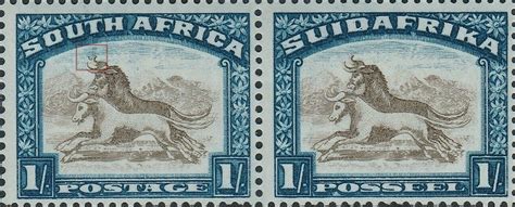 Union Of South Africa Varieties Of Postage Stamps World Stamps Project