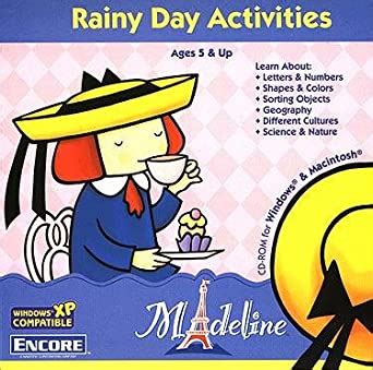 Amazon Com Madeline Rainy Day Activities Video Games