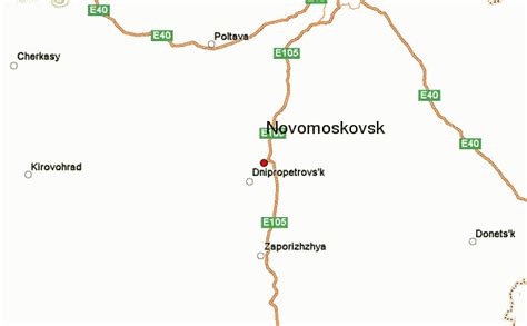 Novomoskovsk Ukraine Location Guide