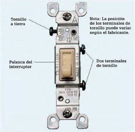 Instalaciones Eléctricas Residenciales Apagador Sencillo Leviton