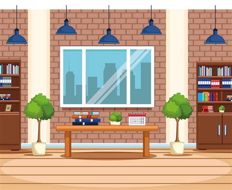 Business Office Workplace 689239 Vector Art At Vecteezy