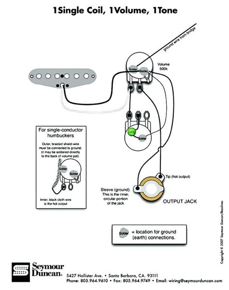 2 Pickup Guitar Wiring Diagram