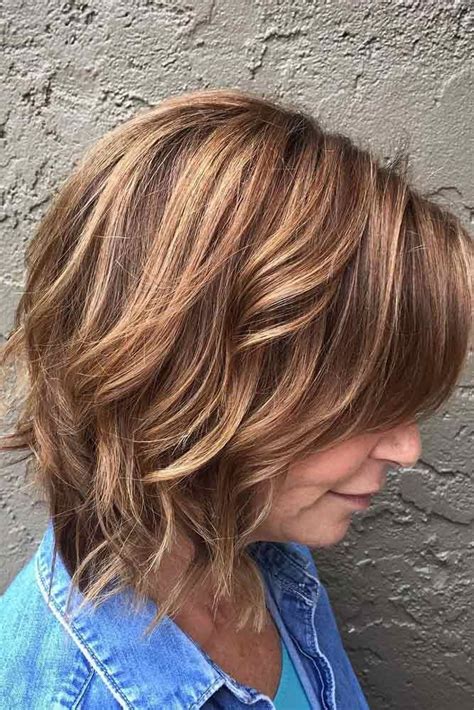 10 Gorgeous Medium Length Hairstyles For Women Over 50 Thick Hair Styles Modern Hairstyles