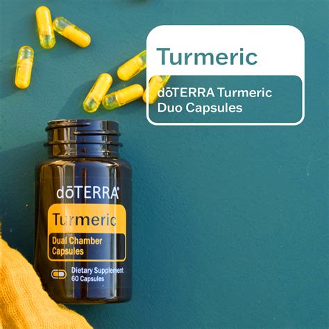 Turmeric Capsules And Supplements Dōterra Essential Oils Dōterra