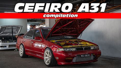 Nissan Cefiro A31 Compilation YouTube