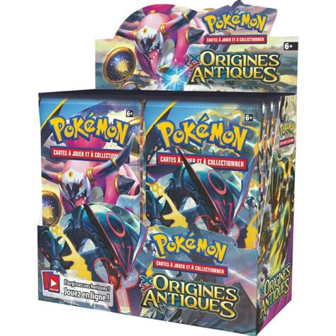 Booster packs and booster boxes. PROMO Booster Pokemon xy7 Origines Antiques en francais 1 ...