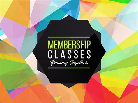 New Membership Class New Life Community Church