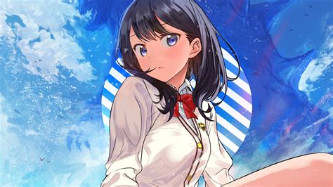 Download Cute Rikka Takarada Ssssgridman Anime Girl 1920x1080