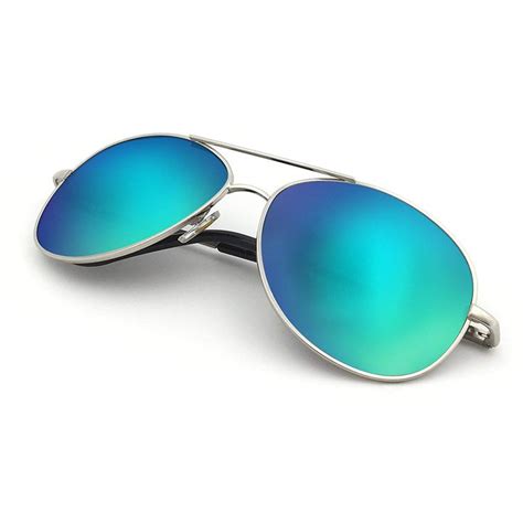 j s premium military style classic aviator sunglasses polarized 100 uv protection heart
