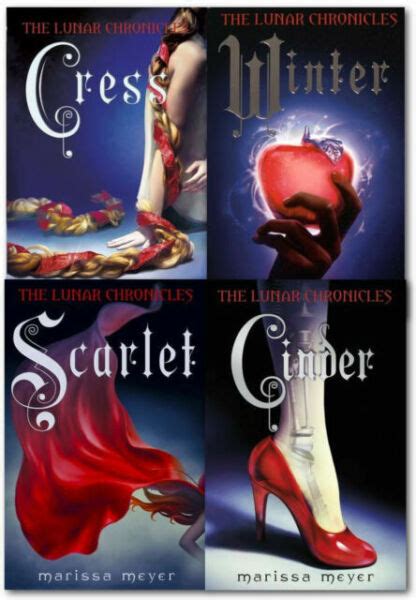 Marissa Meyer Lunar Chronicles Series 4 Books Collection Set Cinder Scarlet For Sale Online Ebay